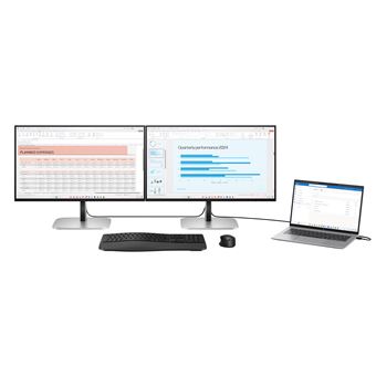 Monitor HP FHD USB-C Série 5 Pro de 23,8 polegadas - 524pu | LCD | FHD | 5 ms | 100 Hz | 23.8" | D - 1