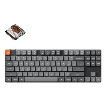 Teclado Wireless Keychron K1M-H3 | Preto - 1