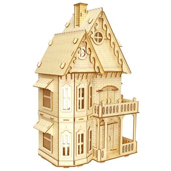 Puzzle 3D HSMY de 218 Peças XE-G011 - Villa Gótica - 1