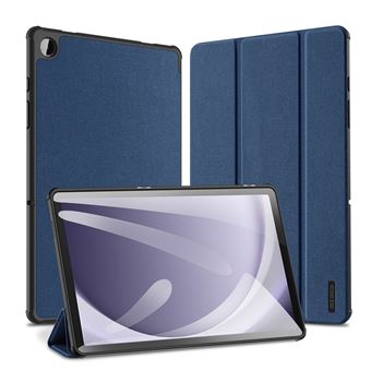 Capa DUX DUCIS para Samsung Galaxy Tab A9 Plus em PU com Suporte e Porta-Lápis– Azul - 1