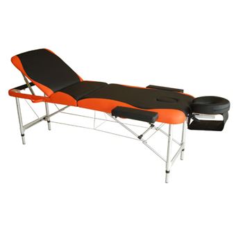 Marquesa Dobrável e Portátil HOMCOM para Fisioterapia - PU e Estrutura de Alumínio – 185 x 60 cm - 1