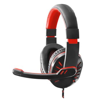 Auscultadores Headset Gaming Esperanza Crow - Vermelho - 1