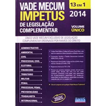 Vade Mecum De Legislação Complementar - 1