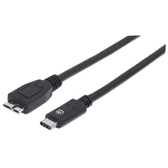 Cabo USB Manhattan USB 3.1 C/Micro-B, 1 m