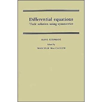 Differential Equations - Their Solution Using Symmetries - Paperback - 1990 - 1