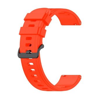 Pulseira Bracelete SmoothSilicone com Fivela para Garmin Marq Athlete - Laranja - 1
