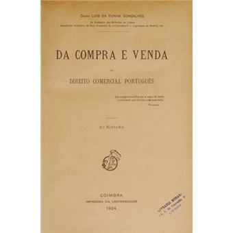 Da compra e venda no direito comercial português. [2.ª edição] - 1