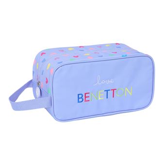 Bolsa para Sapatilhas Benetton Lila 2025 | 29x14x15cm - 1