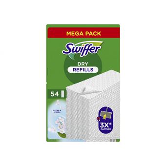 Recarga Panos Agarra Pó Swiffer | Perfumados | 54 Unidades - 1