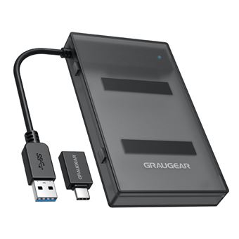 Docking Station para Discos Rígidos GRAUGEAR G-2603-AC | Preto - 1