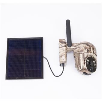 Câmara de Vigilância Rotativa de Exterior PNI IP752-S | Solar | 4G - 1