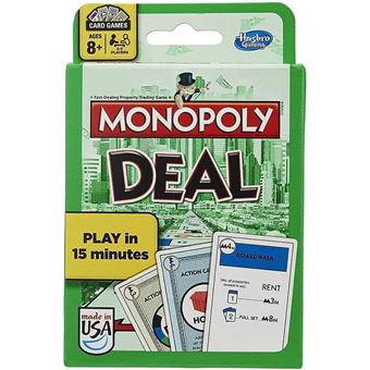 Jogo Hasbro Monopoly Deal - Green Edition - 1