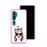 Capa Hapdey para Xiaomi Mi Note 10 - Note 10 Pro - CC9 Pro | Silicone Flexível em TPU | Design Moda e estilo, rainha de copas - Rosa_2