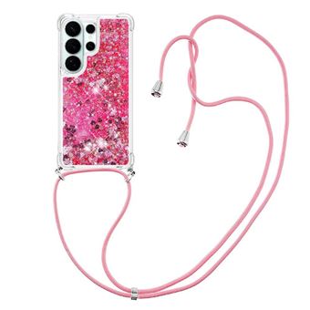 Capa FLOODKING para Samsung Galaxy S26 Ultra  | Corda Ajustável | Proteção Anti-Queda | Proteção da Lente | Rosa - 1