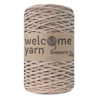 Fio Macrame Welcome Yarn Barbante | XL | 3mmx120m | Bege 16 300G Bb30 - 1