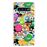Capa Hapdey Para Samsung Galaxy S10 Design Abstrato Textura Graffiti com Personagens Animados Capa de Silicone Flexível Em TPU - Transparente_0