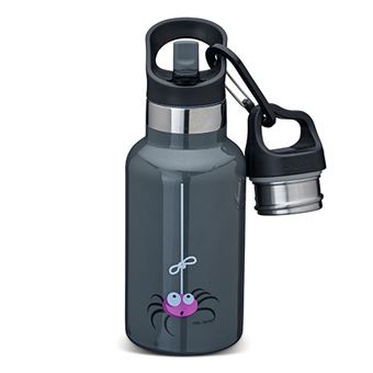 Garrafa Térmica Carl Oscar TEMPflask Kids | 0.35L -Cinza/Aranha - 1