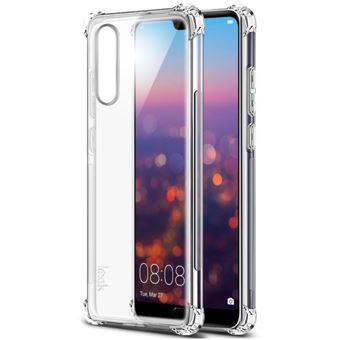 Capa Magunivers e TPU Pele transparente à prova de explosão anti-queda para Huawei P20 Pro