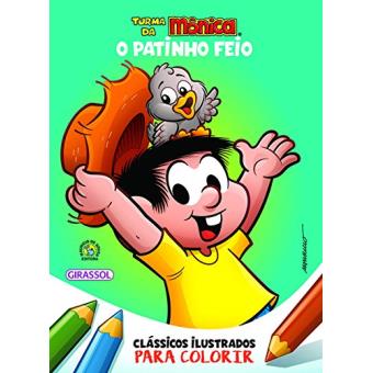 Turma Da Mônica. Clássicos Ilustrados Para Colorir. O Patinho Feio - 1
