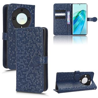 Capa FOXDOCK para Honor X9A 5G/Magic 5 Lite 5G | Fecho Magnético | TPU Macio | Compartimentos para Cartões | Azul - 1