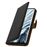 Capa Avizar para Xiaomi Mi Note 10/Note 10 Pro | Couro Autêntico Porta Cartões Suporte - Preto_1