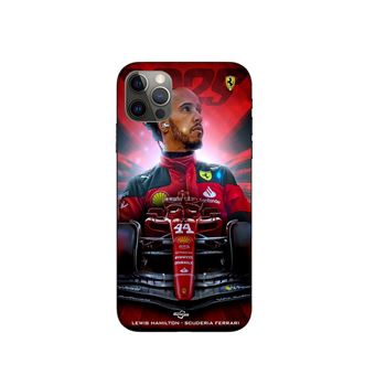 Capa Maniacase para Iphone 13 Pro Lewis Hamilton Ferrari oficial - 1