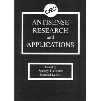 Antisense Research and Applications - Hardback - 1993 - 1