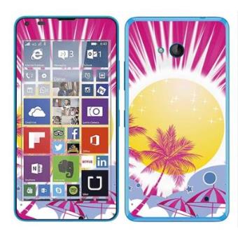 Adesivo Royalsticker Para Microsoft Lumia 640 (Sticker : Summer) - 1