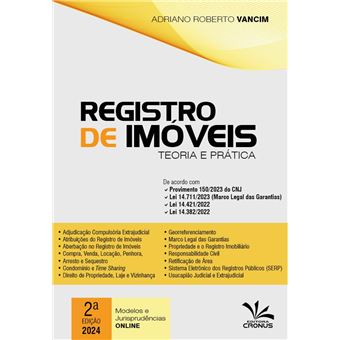 Registro De Imóveis - 1