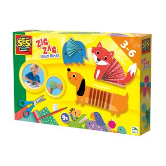 Origami Zig Zag Animais SES I Learn 14026 - 1