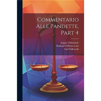 Commentario Alle Pandette Part 4 - 1