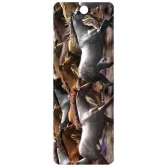 Running Horses 3D Bookmark Cheatwell Games - 1