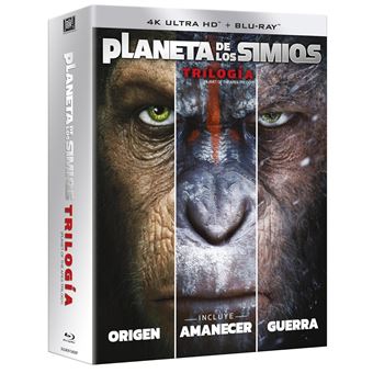 Planet of the Apes Trilogy (4K Ultra HD) / Trilogía Planeta De Los Simios (6Blu-ray) - 1