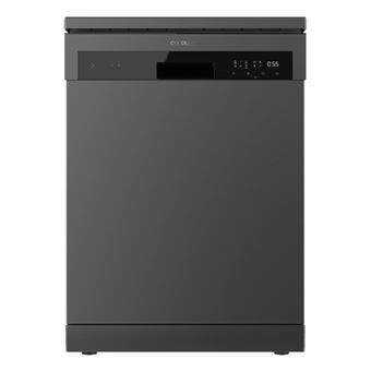 Máquina de Lavar Loiça Encastrável Cecotec Bolero Aguazero 6200 Dark D | 14 talheres | 60 cm | D | Cinzento - 1