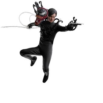 Figura Hot Toys MMS727B | Marvel Comics | Spider Man 3 | Spider Man Black Suit Deluxe Version - 1