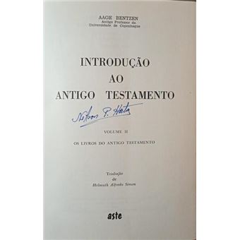 Introdução ao antigo testamento. - 1