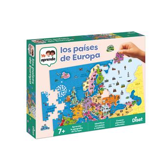 Puzzle Diset No License Yo Aprendo - Países De Europa | 125 Peças - 1