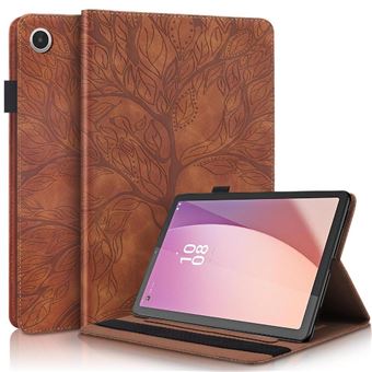 Capa GANGXUN para Lenovo Tab M8 4th Gen | Suporte para Caneta Stylus | Proteção em TPU | Castanho - 1