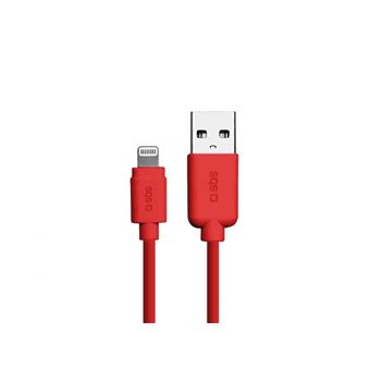 Cabo USB SBS TECABLEUSBIP5R Vermelho