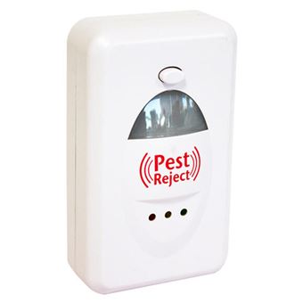 Repelente Ultrassónico Klack Pest Reject | 200m² | Tomada Tipo C | 4 unidades - 1