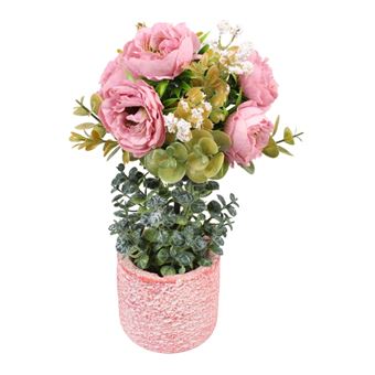 Vaso com Flor Artificial LPM | 30 cm - 1