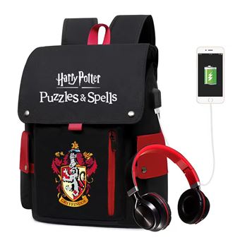 Mochila Escolar DreamWorks | Harry Potter | 34 x 24 x 48 cm | Preto 3376 - 1
