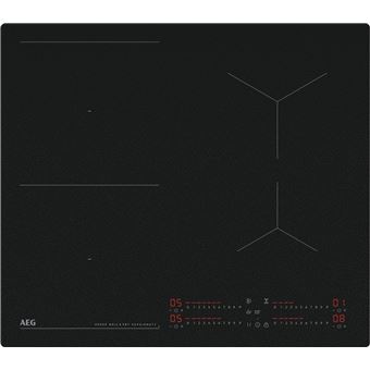 Placa de Indução AEG Placa de indução TI64IB30IZ de 4 zonas e 60 cm | Elétrica | 58 cm | 4 Zonas | Preto - 1