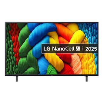 Smart TV LG NanoCell AI 50NANO80A6B | NanoCell | 4K UHD | 50'' | 127 cm | F - 1
