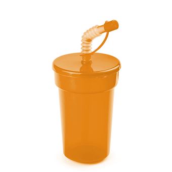 Copo de Vidro DAM | 400 ml | Laranja - 1