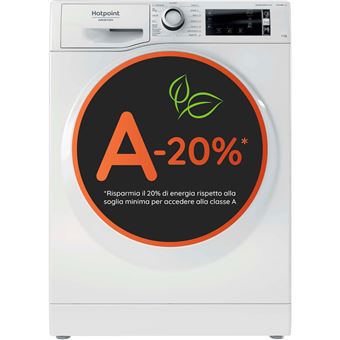 Máquina de Lavar Roupa Hotpoint NBT 1148 WSA IT | 11 Kg | 1400 RPM | A | Branco - 1