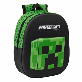Mochila 3D Safta Minecraft | 33cm - 1