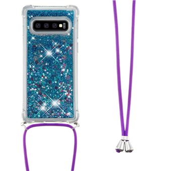 Capa FLOODKING para Samsung Galaxy S10 Plus  | Corda Ajustável | Proteção Anti-Queda | Proteção da Lente | Azul - 1