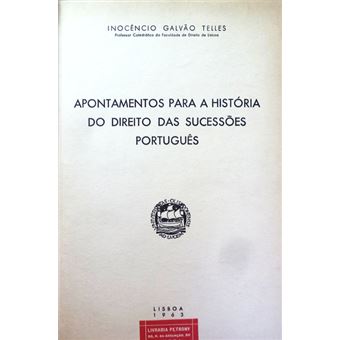 Apontamentos para a história do direito das sucessões português. - 1