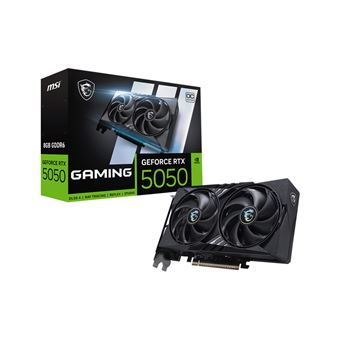 Placa de Vídeo MSI GeForce RTX 5050 8G GAMING OC | Preto - 1